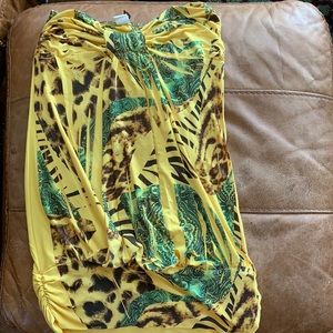 Izzy strapless dress